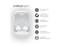 Sony linkbuds open draadloze oordopjes wit - afbeelding 2 van  3