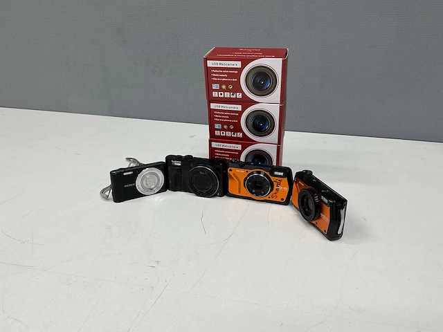 Sony-lumix-ricoh - fotocamera (7x) - afbeelding 1 van  15