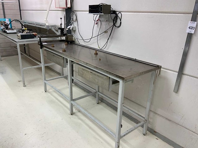 Sony magnescale dg100p meetsonde op metalen werktafel - afbeelding 3 van  10