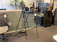 Sony, manfrotto videocamera en statieven - afbeelding 1 van  9