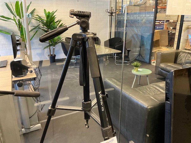 Sony, manfrotto videocamera en statieven - afbeelding 8 van  9