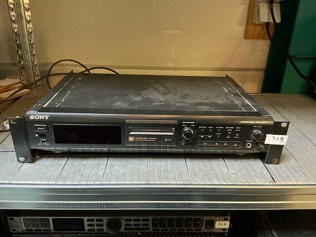 Sony mds-je500 player - afbeelding 2 van  4