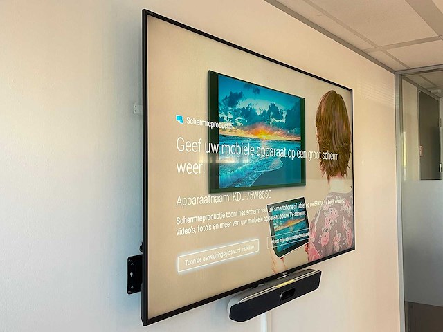 Sony/ poly - 75" videoconferentiesysteem met muurbeugel - afbeelding 8 van  35