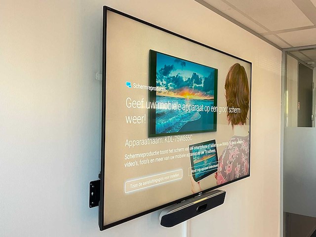 Sony/ poly - 75" videoconferentiesysteem met muurbeugel - afbeelding 9 van  35
