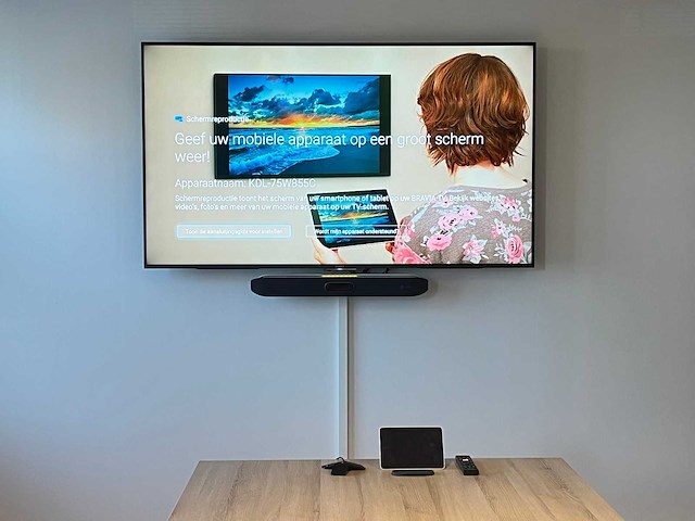 Sony/ poly - 75" videoconferentiesysteem met muurbeugel - afbeelding 1 van  35