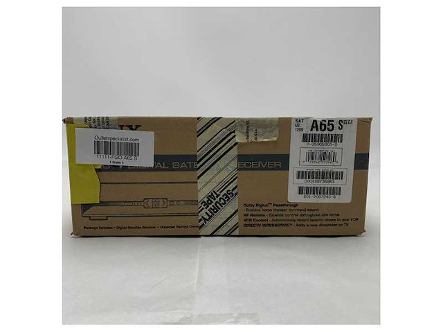 Sony sat-a65 digital satellite receiver - compact, reliable marine satellite tv receiver with dolby digital passthrough - afbeelding 5 van  7