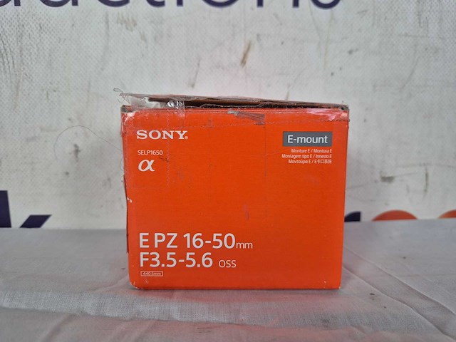 Sony selp1650 cameralens - afbeelding 2 van  2