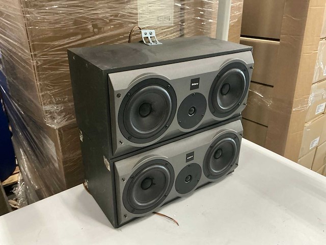 Sony speakers ss-t70es (2x) - afbeelding 1 van  2