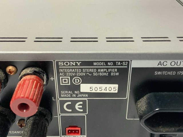 Sony ta-s2, mds-s1, cdp-s1, st-s1 divers afspeelapparatuur - afbeelding 5 van  14