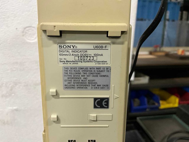 Sony u60bf digitale meettaster met statief - afbeelding 7 van  7