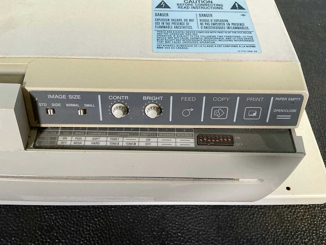 Sony up960ce videographic printer - afbeelding 3 van  5