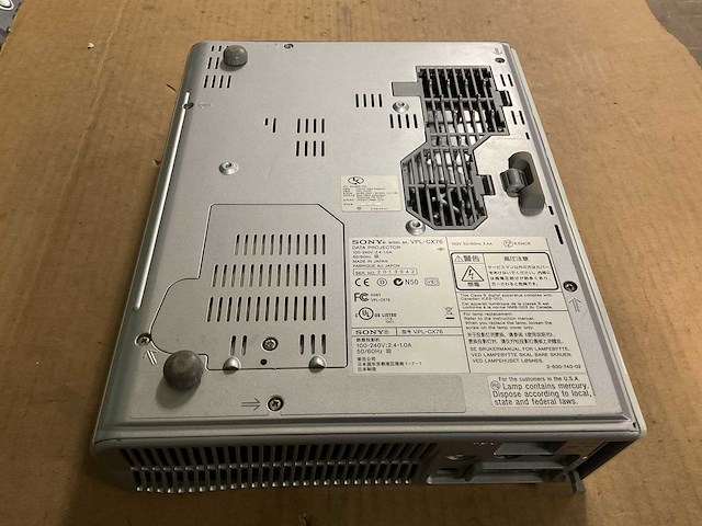 Sony vpl-cx76 projector - afbeelding 6 van  7