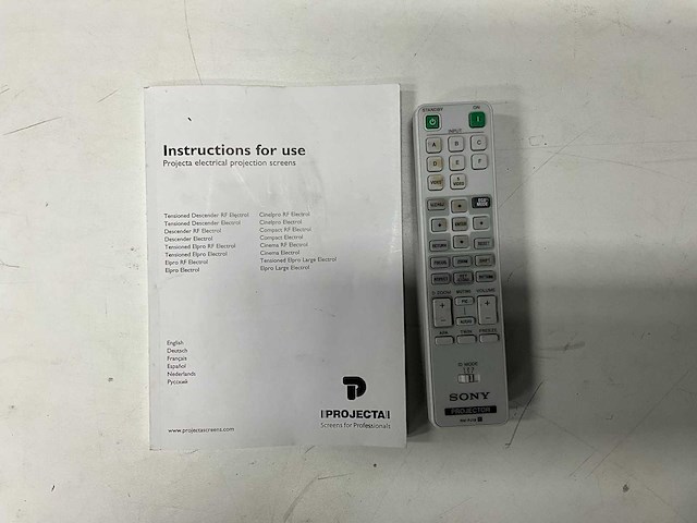 Sony vplfh35/30 vpl-fh35/fh30 beamers & projectie - afbeelding 2 van  10