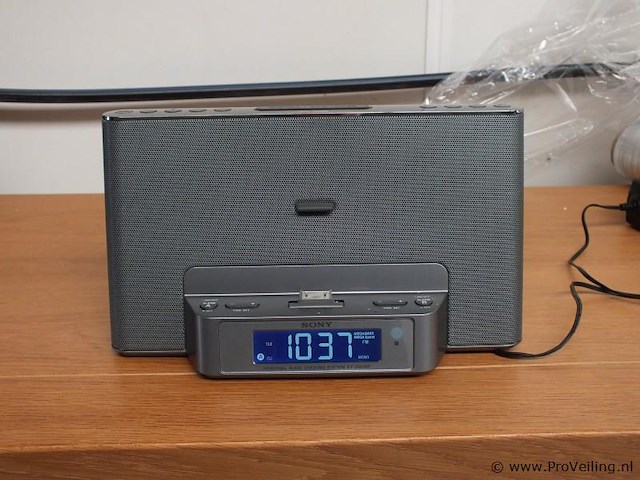 Sony wekker radio - afbeelding 1 van  1