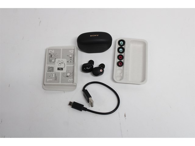 Sony wf-1000xm5 volledig draadloze oordopjes met noise cancelling zwart - afbeelding 2 van  2