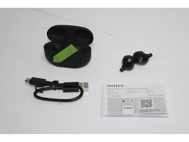 Sony wf-1000xm5 volledig draadloze oordopjes met noise cancelling zwart - afbeelding 2 van  3