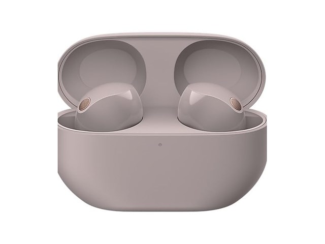 Sony wf1000xm5 oordopjes met noise cancelling smoky pink - afbeelding 1 van  5