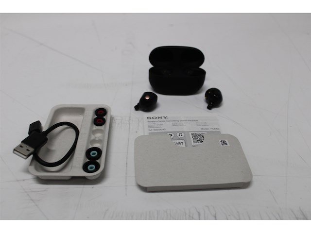 Sony wf1000xm5 volledig draadloze oordopjes met noise cancelling zwart - afbeelding 2 van  2