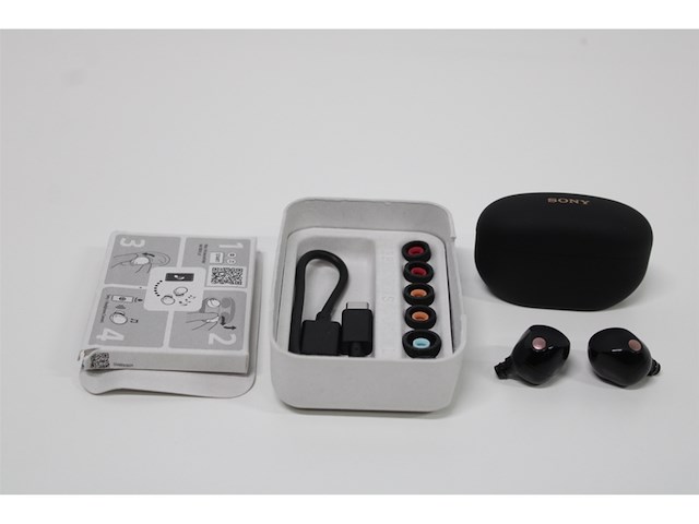 Sony wf1000xm5 volledig draadloze oordopjes zwart - afbeelding 2 van  2