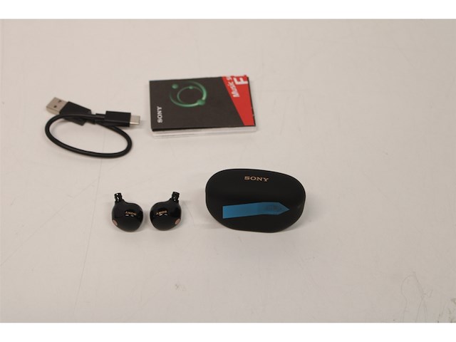 Sony wf1000xm5 volledig draadloze oordopjes zwart - afbeelding 2 van  3