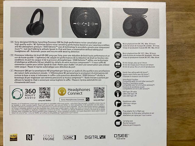 Sony wh-1000xm4 koptelefoon - afbeelding 2 van  2