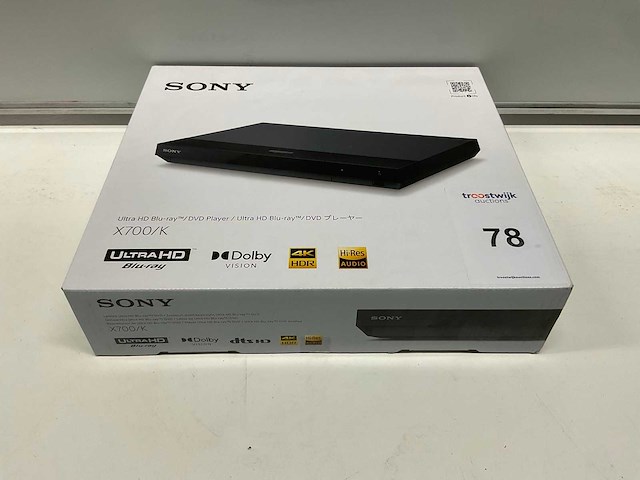 Sony x700/k blu-ray speler - afbeelding 1 van  3