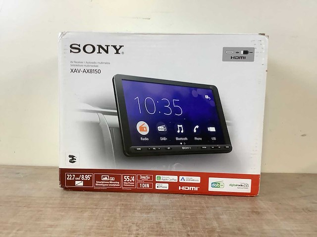Sony xav-ax8150 car audio & video - afbeelding 2 van  9