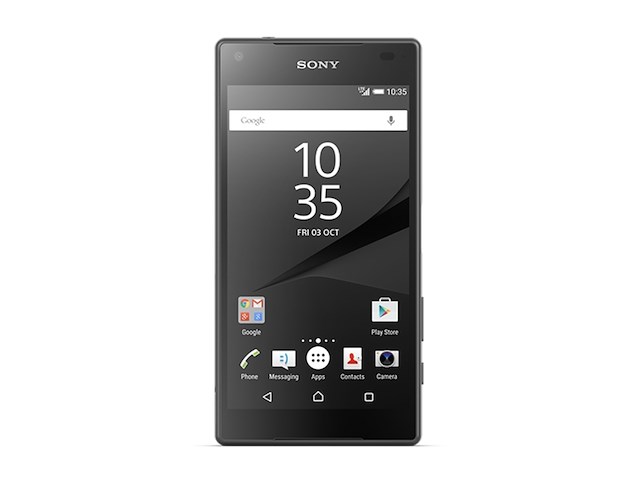 Sony xperia z5 compact smartphone zwart - afbeelding 1 van  2