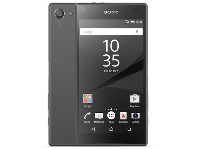 Sony xperia z5 compact smartphone zwart - afbeelding 2 van  2