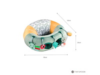 Sophie de giraf baby seat & play babystoel met activiteiten vanaf 3 maanden groen - afbeelding 2 van  4