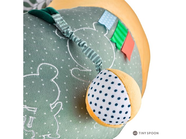 Sophie de giraf baby seat & play babystoel met activiteiten vanaf 3 maanden groen - afbeelding 4 van  4