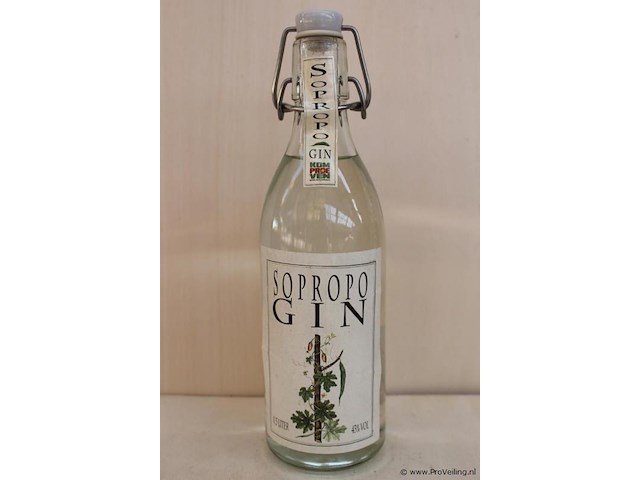 Sopropo gin - 50 cl - winkelverkoopprijs € 28.95 - afbeelding 1 van  3