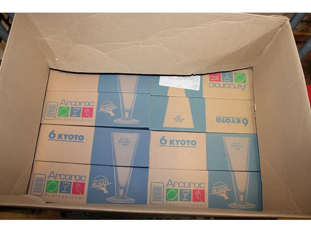 Sorbet glazen arcoroc kyoto stemglas. 168 stuks in 4 dozen. - afbeelding 4 van  4