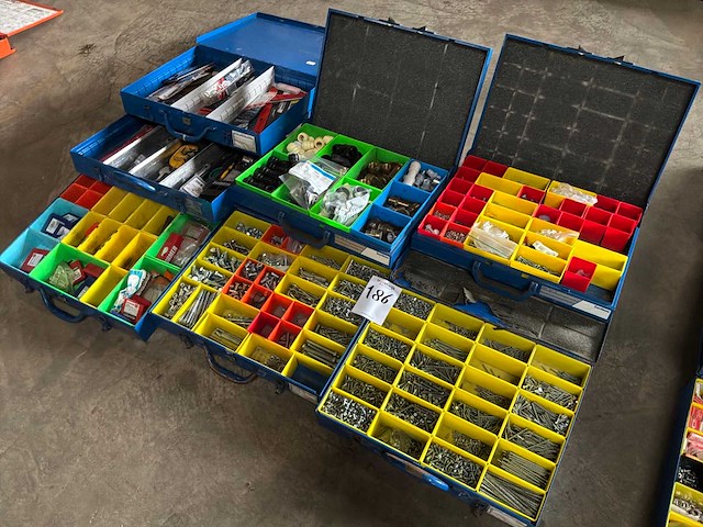 Sortimo assortimentkoffer (7x) - afbeelding 1 van  4