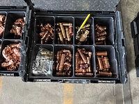 Sortimo/ bonfix assortimentkoffer met perskoppelingen (3x) - afbeelding 2 van  5