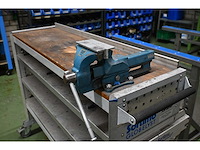 Sortimo globelyst magazijnwagen met heuer front bankschroef - afbeelding 4 van  5
