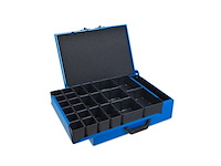 Sortimo km342 metalen koffer (incl. 46 inzetbakjes) - afbeelding 1 van  4