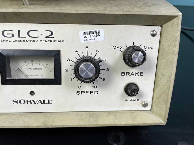 Sorvall - glc-2 - centrifuge - afbeelding 5 van  7
