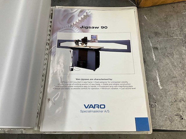 Sosform automatisch 90/ 1850a boor/figuurzaag machine - afbeelding 5 van  15