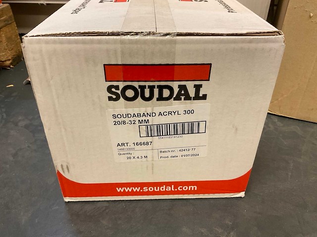 Soudaband acryl 300 (80x) - afbeelding 2 van  3