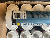 Soudal - silirub p2 310ml zwart - verf, pur, lijm en kit (15x) - afbeelding 4 van  5