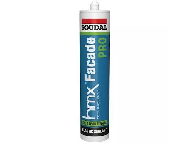 Soudal hmx - facade pro gevelvoegkit overschilderbaar sil 300ml - verf, pur, lijm en kit (30x) - afbeelding 1 van  8