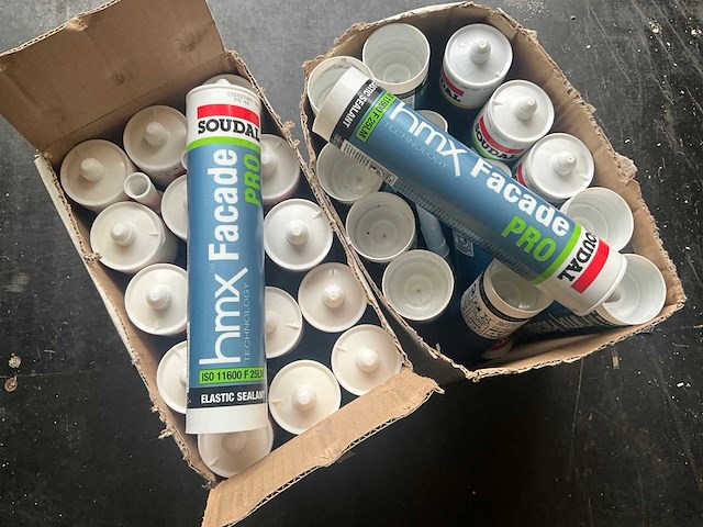 Soudal hmx - facade pro gevelvoegkit overschilderbaar sil 300ml - verf, pur, lijm en kit (30x) - afbeelding 2 van  8