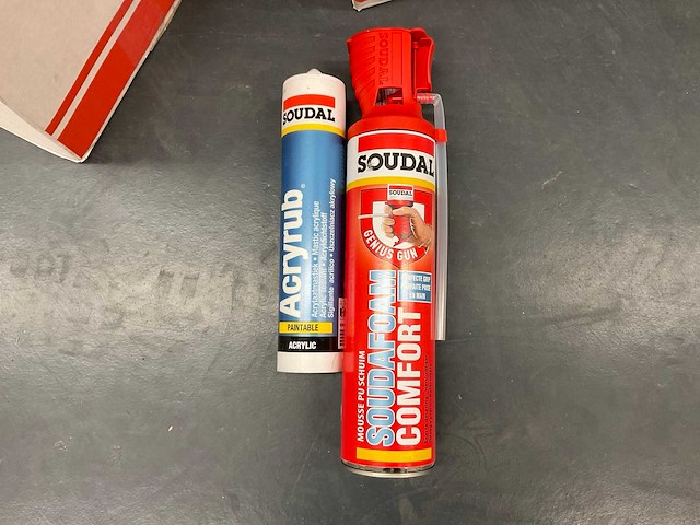 Soudal partij pur acryrub, soudafoam - afbeelding 2 van  3