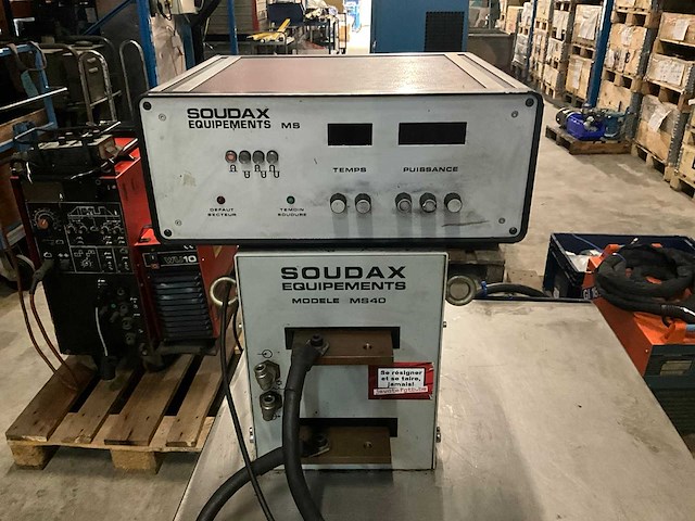 Soudax ms 40 micro spot lasser, controller & stroombron - afbeelding 9 van  10