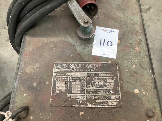 Soudoel - se 220 - elektrode lasapparaat - afbeelding 2 van  2