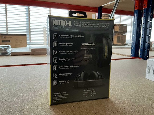 Sound by sweden nitro-x koptelefoon - afbeelding 3 van  3