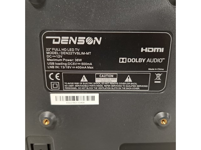 Soundbar en beeldscherm, sonos / denson, beam / 22" full hd led tv - afbeelding 5 van  10