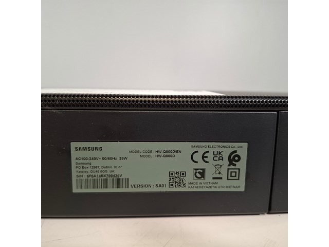 Soundbar, samsung, hw-q800d - afbeelding 4 van  8