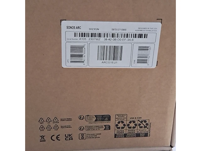 Soundbar, sonos, arc - afbeelding 6 van  7